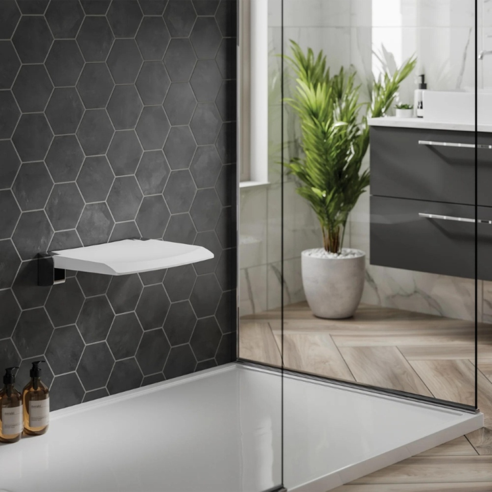 Product Lifestyle image of the HIB Shower Seat